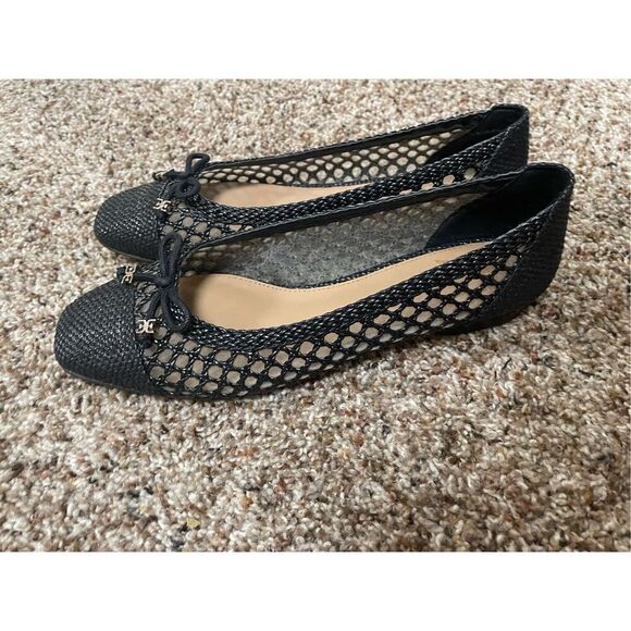 Brand New Sam Edelman May Women’s Size 7 Black Crotched Ballet Flats - Picture 6 of 8
